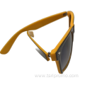 High-quality two-tone framed sunglasses